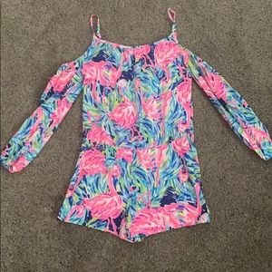 Lilly Pulitzer Kids Long Sleeve Romper